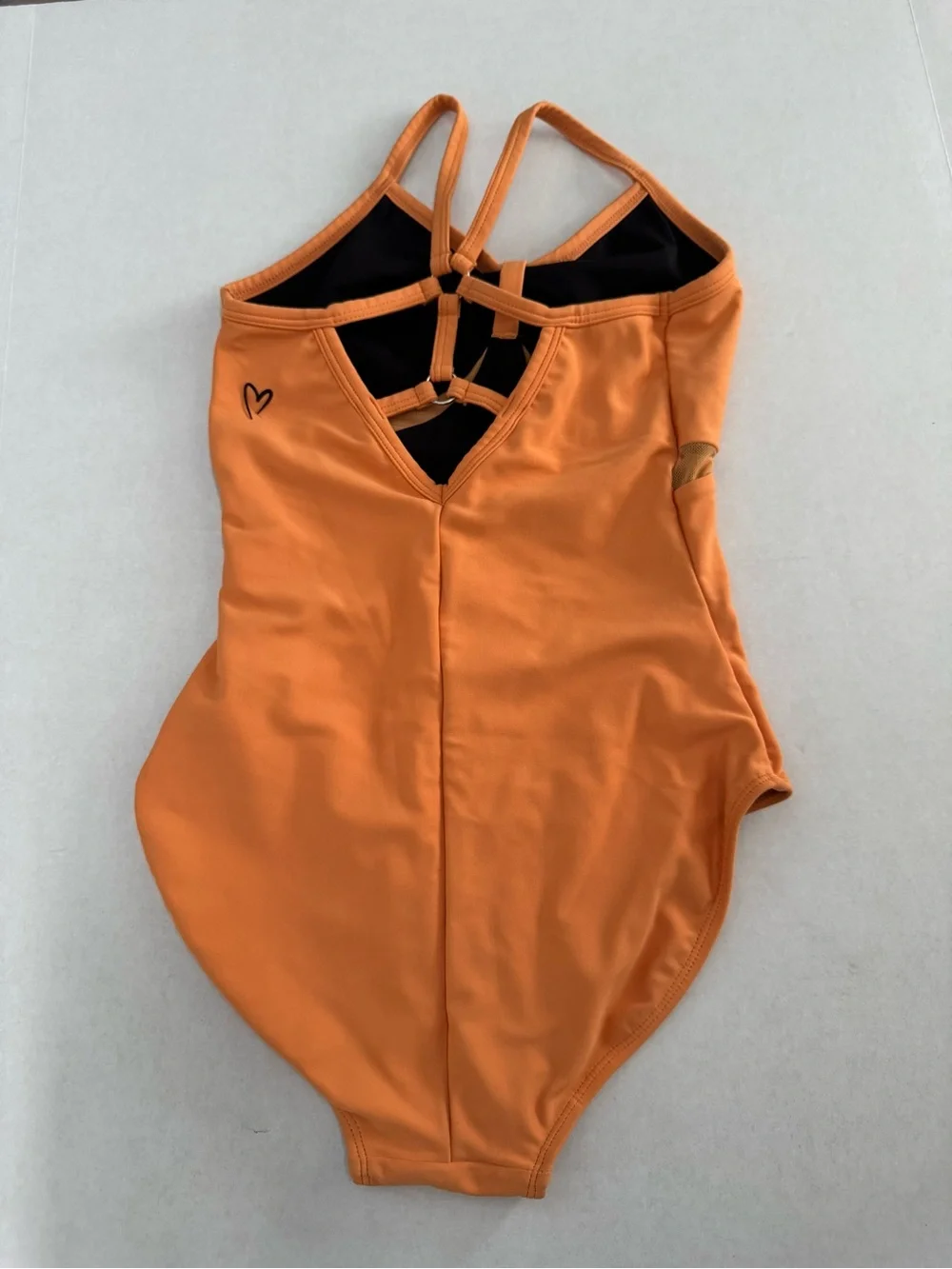 Oh La La Orange Dance Leotard - CL